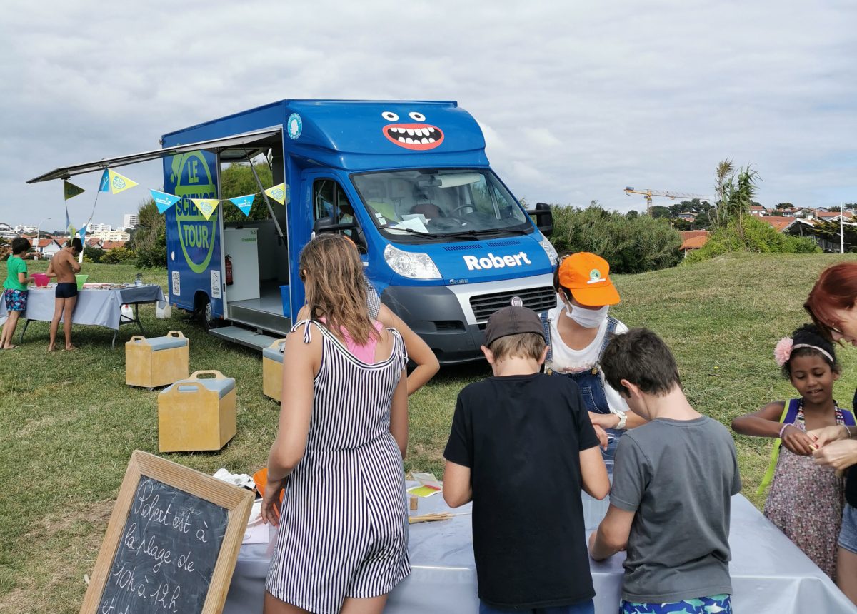 Science Tour Littoral : entre terre et mer, Robert l'Utilitaire
