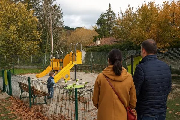 Aire jeux du Parc du Claux