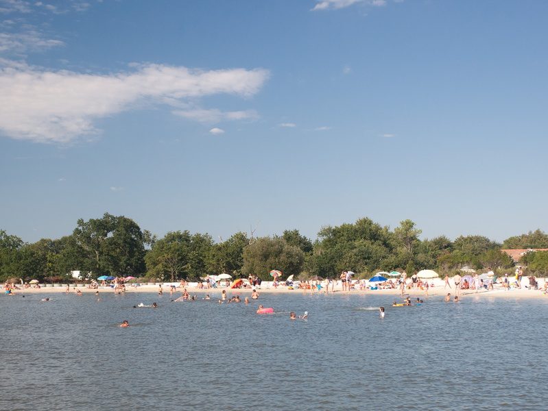 Bassin de baignade de Lanton
