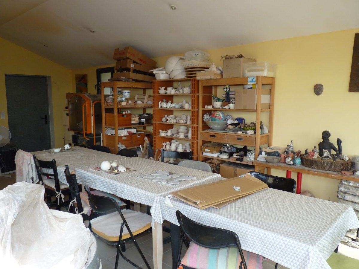 Atelier poterie, Les Arts & Salamandre