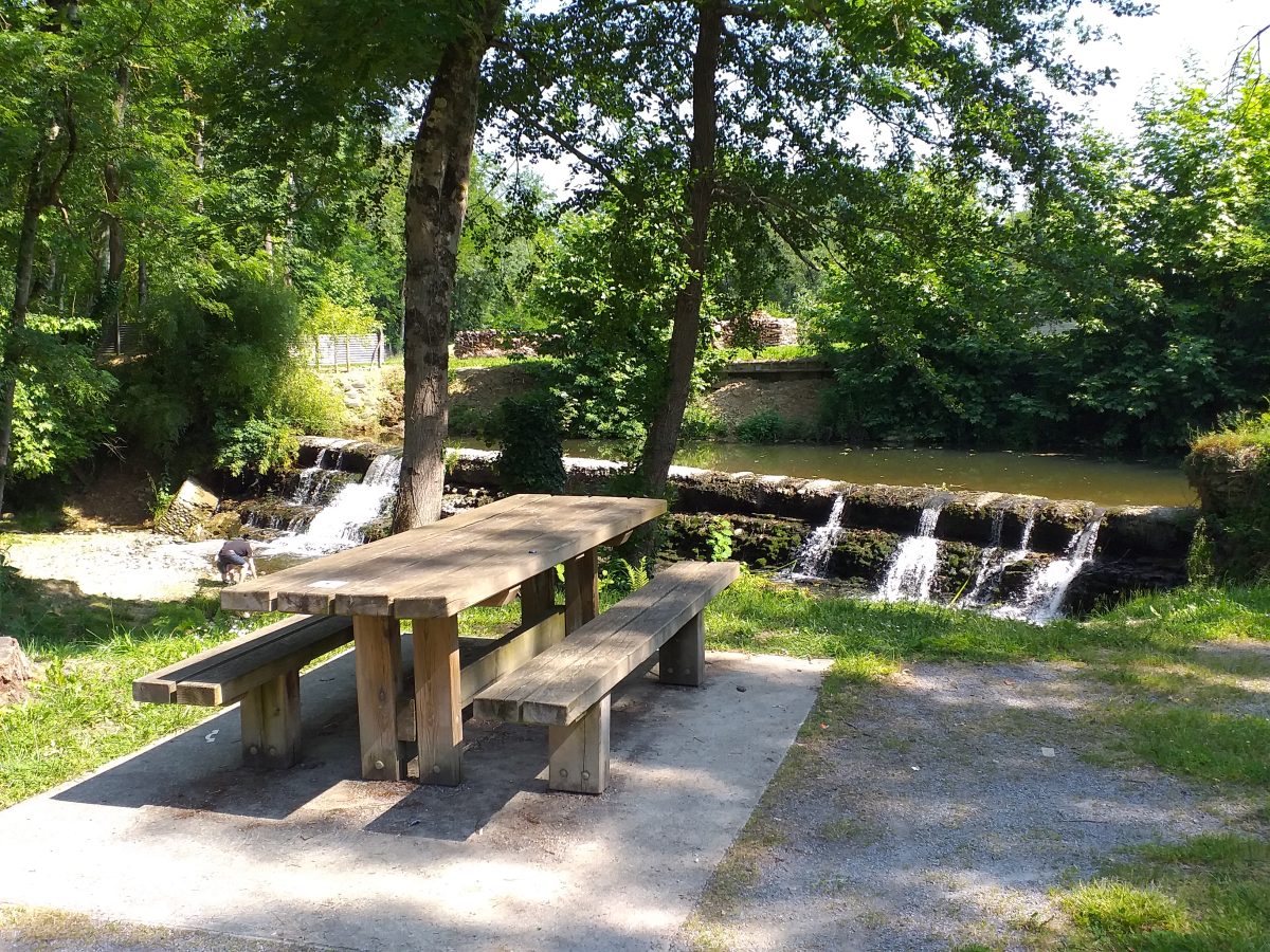 Aire de pique-nique de la cascade