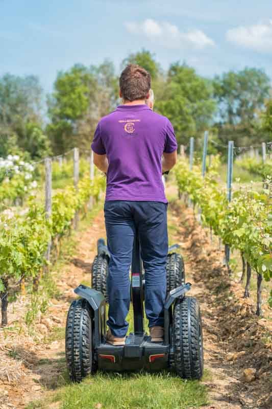 Domaine Pierre & Bertrand Couly : escape game, balades en gyropode, géo-gaming et murder party dans nos vignes à Chinon