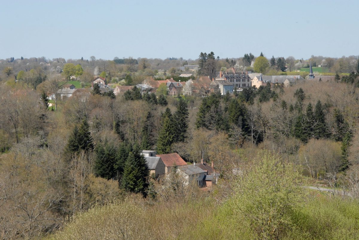 Point de vue remarquable du village du Boueix