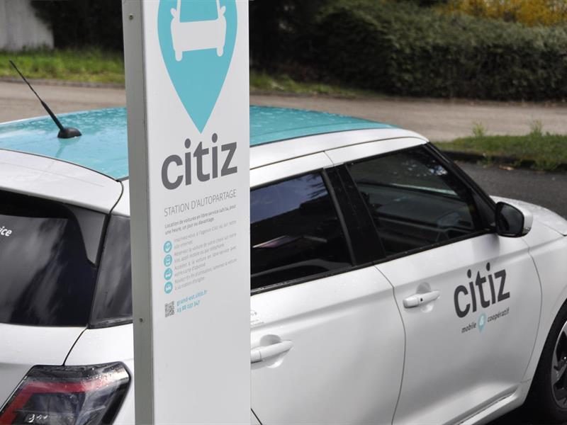 Station d'autopartage Citiz