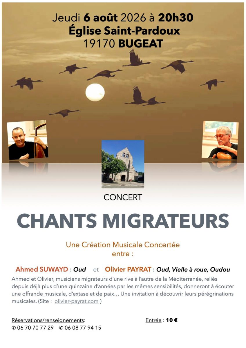 Concert Chants Migrateurs