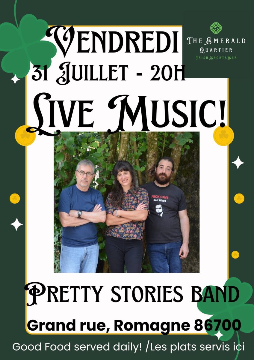 Live Music : Pretty Storie Band