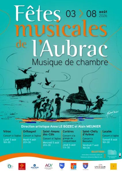 Fêtes Musicales de l'Aubrac à l'église de Saint-Amans-des-Côts