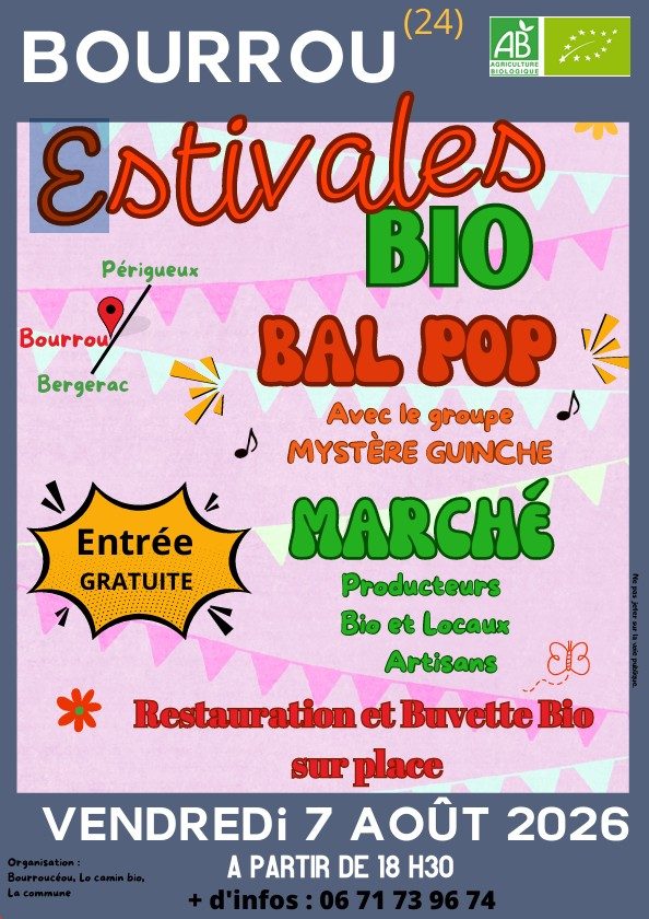 Les estivales bio à Bourrou