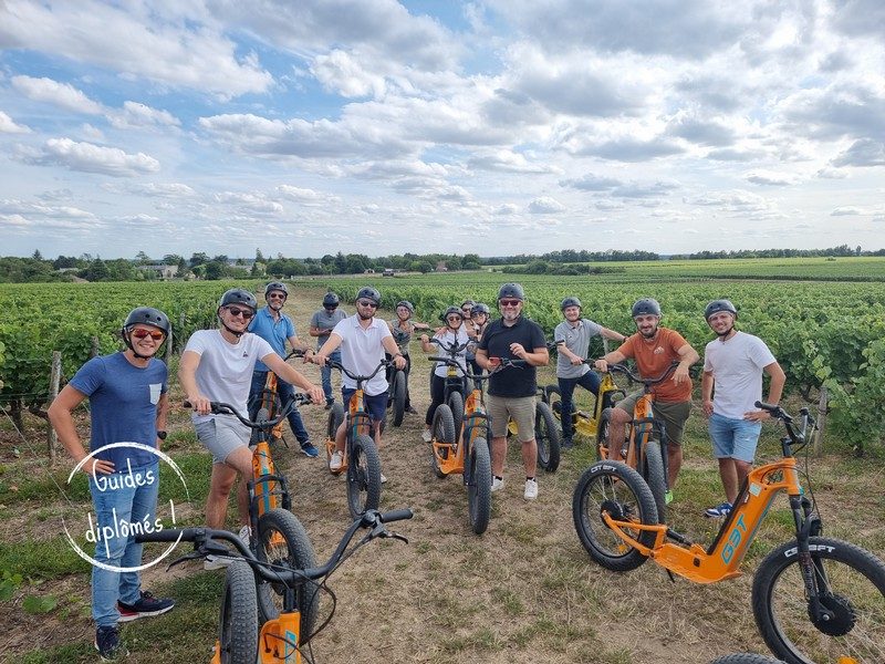 Ligaya Aventures, balades en trottinettes électriques tout-terrain