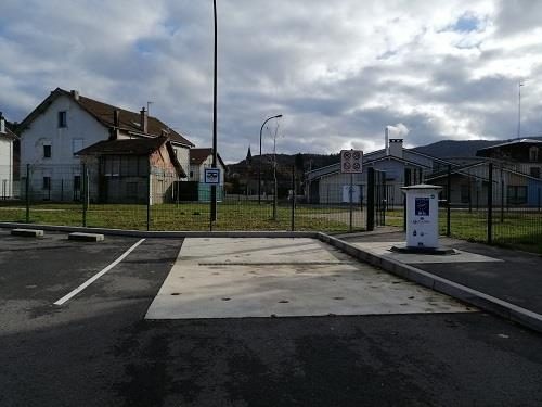 Aire de stationnement et de service camping-car au Thillot