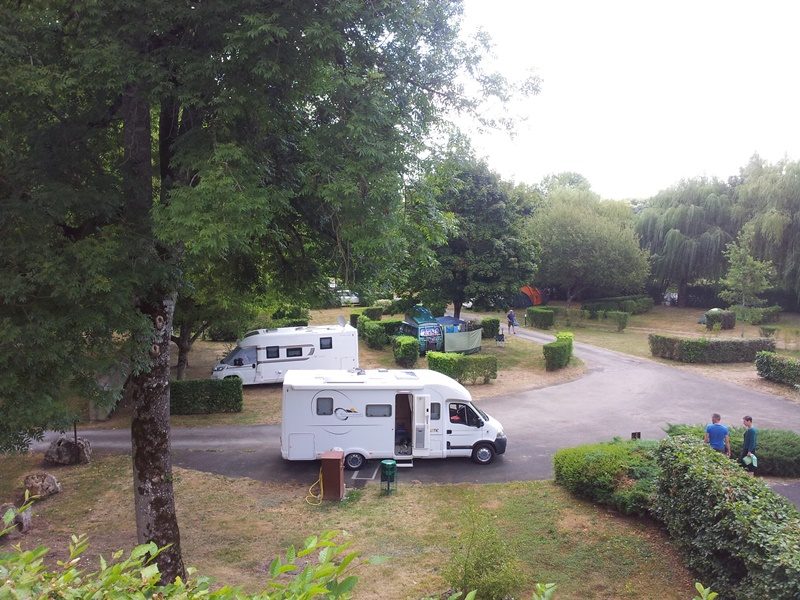 Borne de camping-car (camping municipal de La Quintaine)
