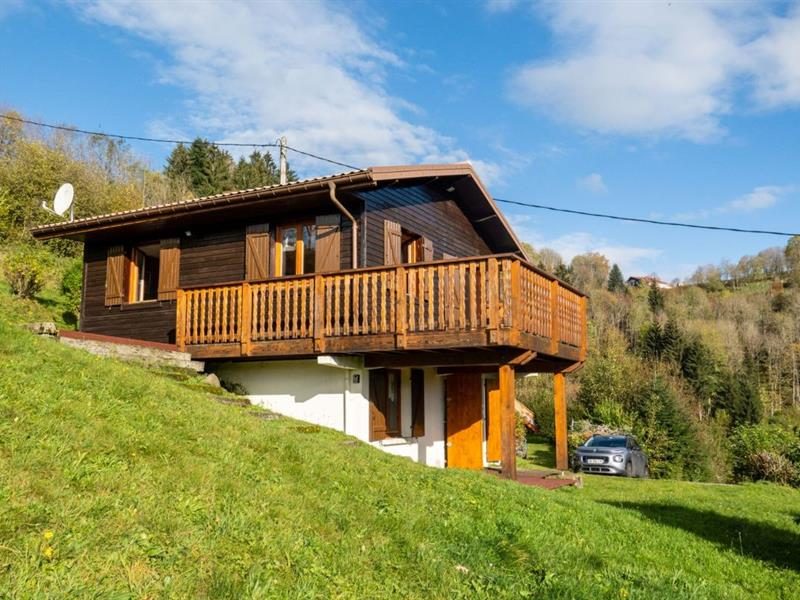 Chalet 6 personnes - Le balcon du Brabant - Terrasse avec vue sur les montagnes