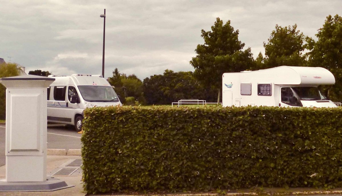 Aire d'accueil camping-car