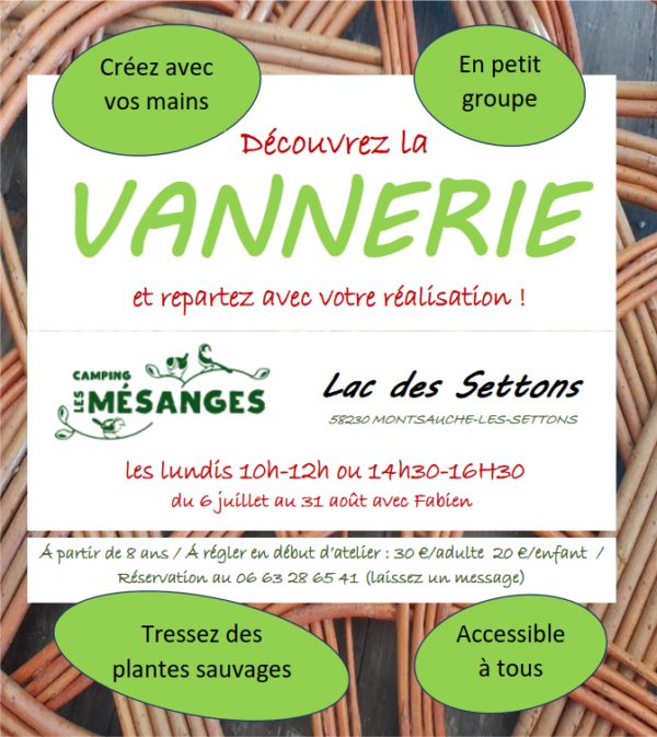 Initiation vannerie