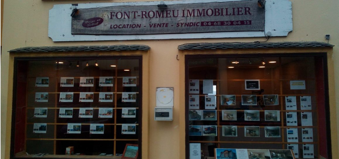 AGENCE FONT ROMEU IMMOBILIER