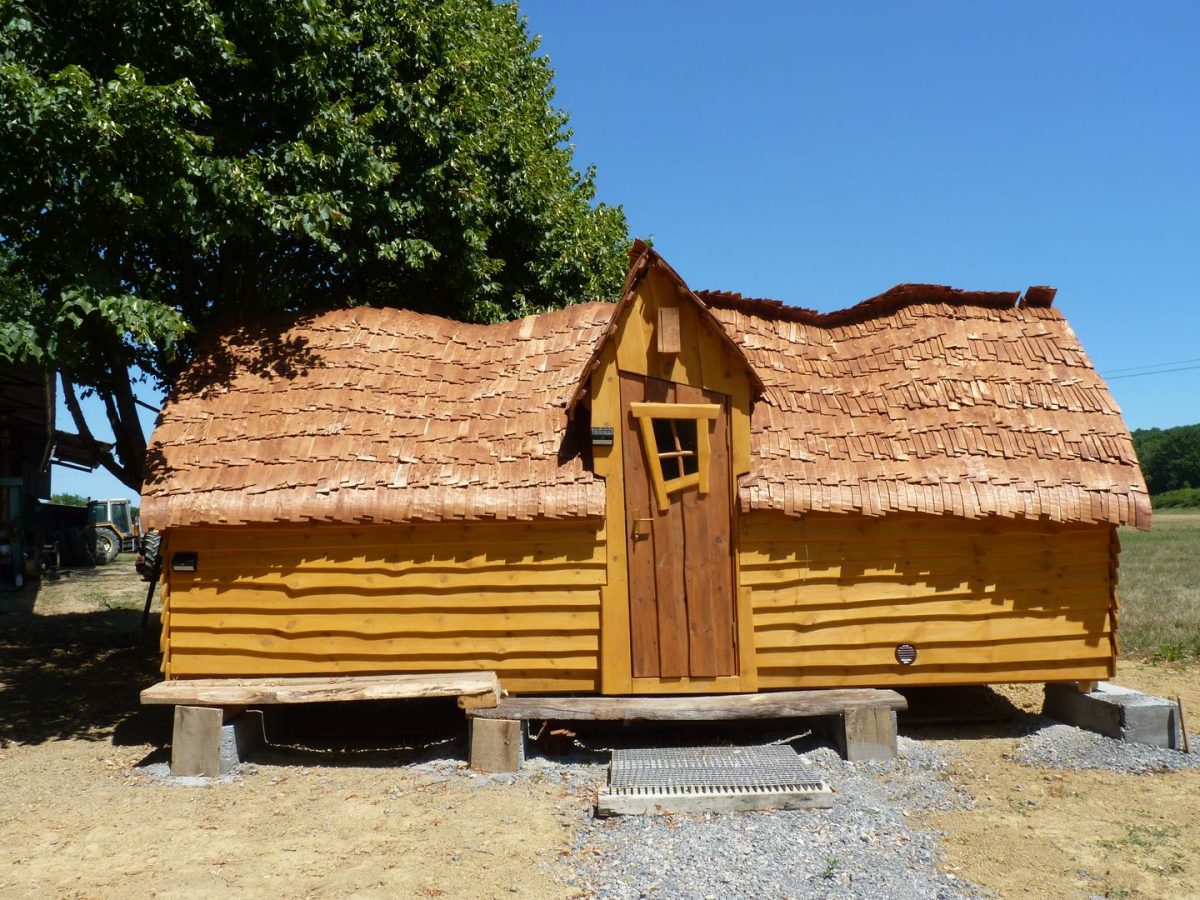 Cabane enchantée, du moulin de Sabathier