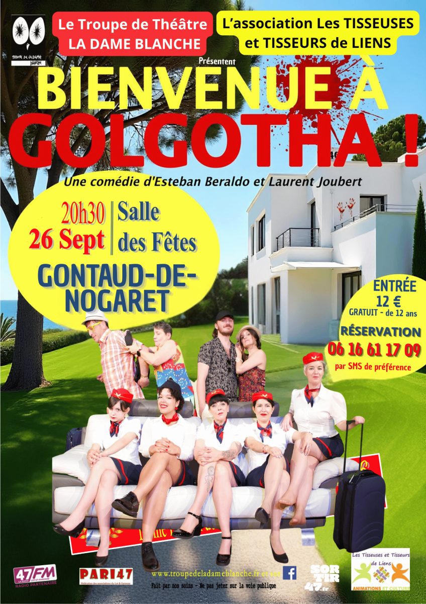 Théâtre - "Bienvenue à Golgotha !"