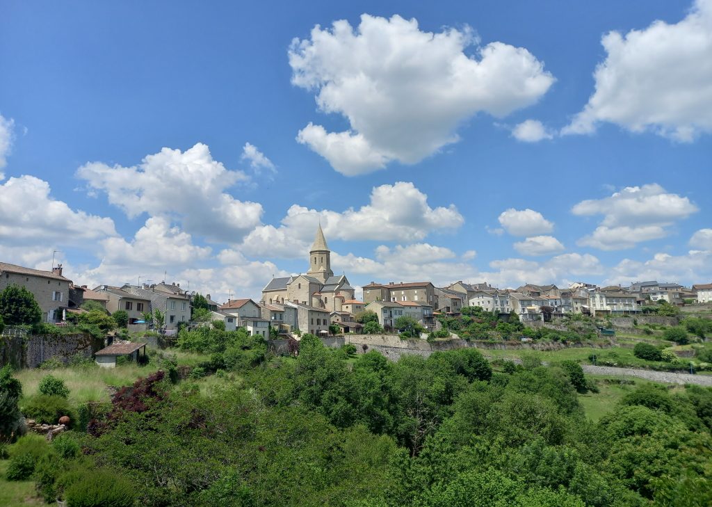 Aire de pique nique au point de vue du Peu Saint Martial
