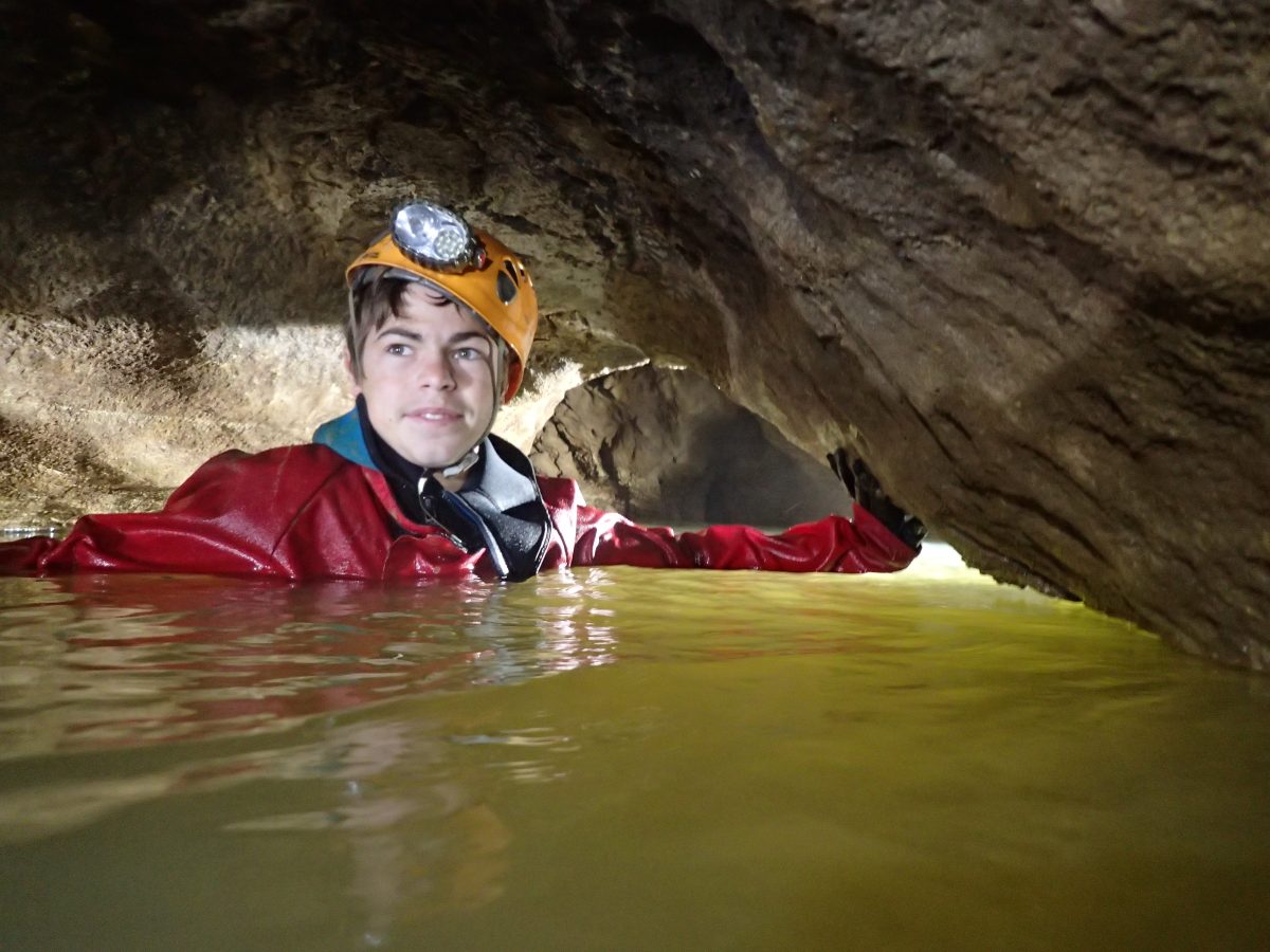 Sortie spéléologie