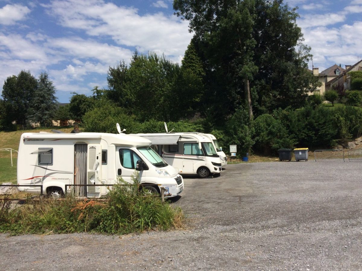 Aire de camping-car de Rébénacq