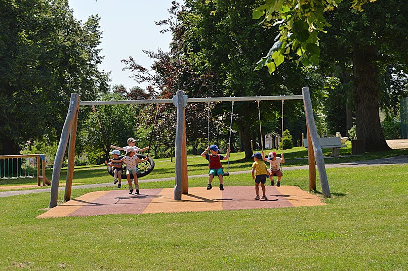 Aire du parc du château de Corgirnon