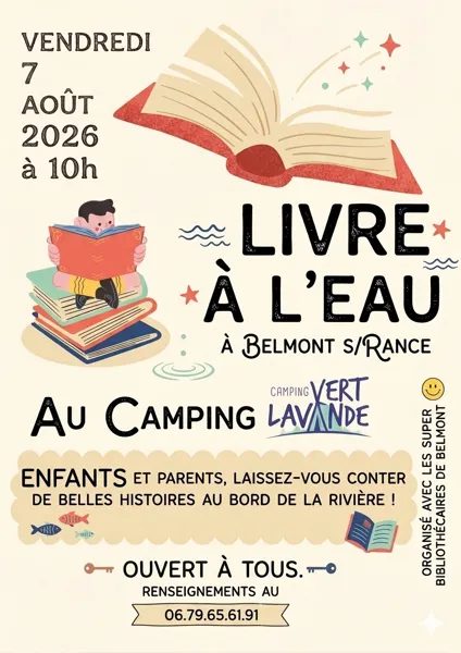 Animation Livre à L'eau