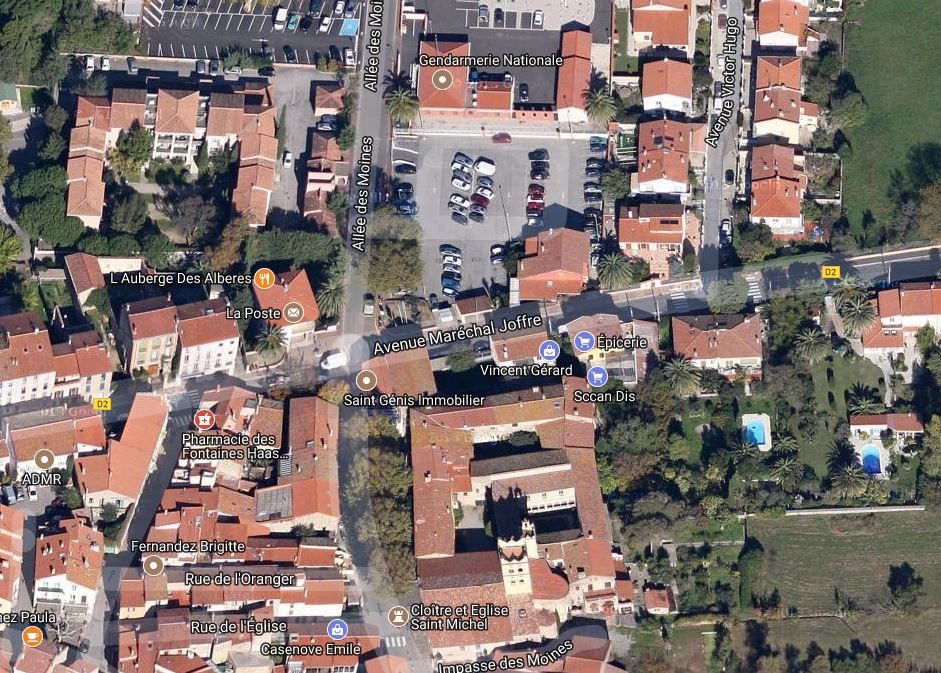 POINT D'EAU DU PARKING DE LA GENDARMERIE
