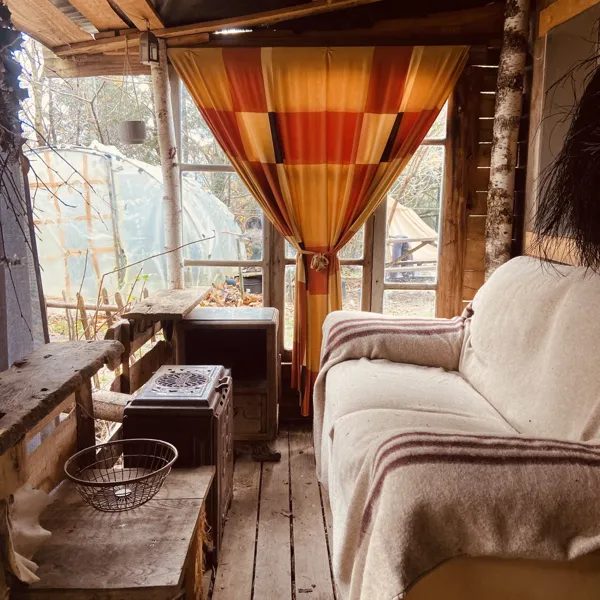 Gîte la forêt du dragon - la chambre bouleau