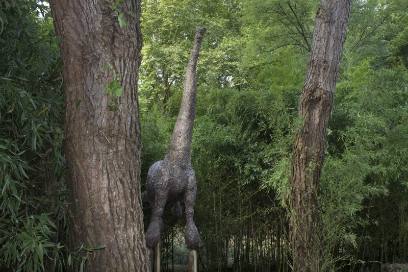 La Forêt d'Art Contemporain : La Mule à cinq pattes, oeuvre n°15