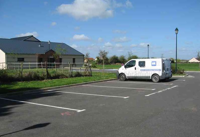 Aire de services municipale pour Camping-car