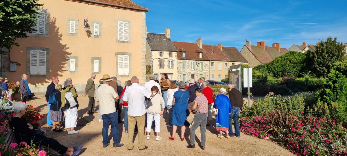 Visite commentée d'Evaux-les-Bains