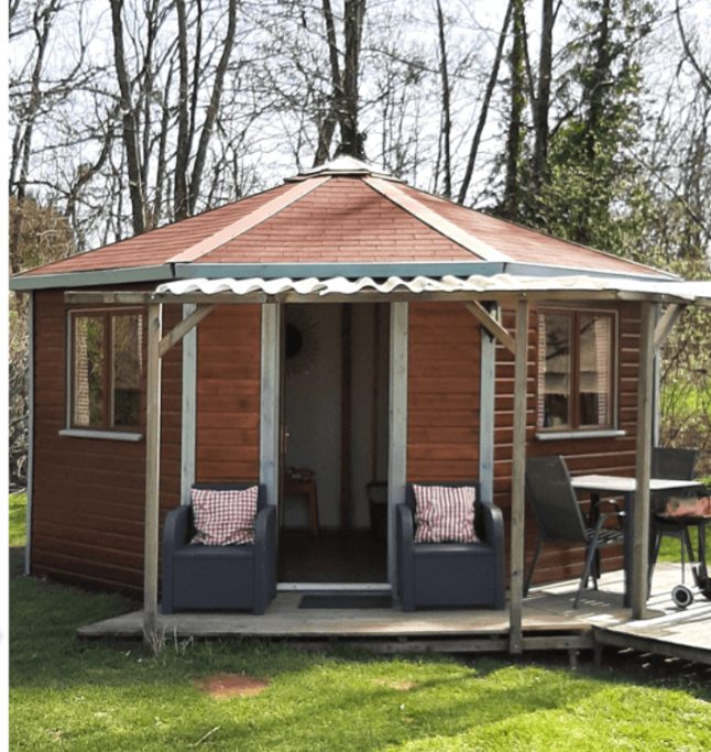 Cabane du camping de l'Etang du Goulot