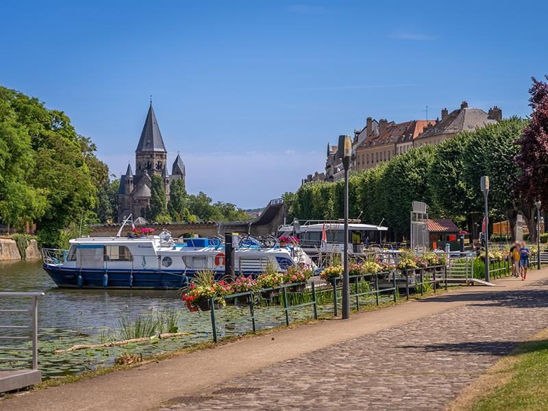 Plan d'eau de Metz et bords de Moselle