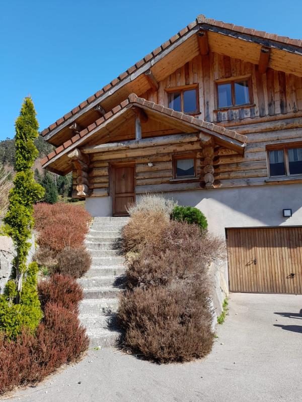 Le Chalet en rondins 6 à 8 personnes - En lisière de forêt avec sauna