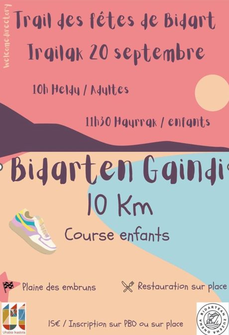 Bidarten Gaindi - Trail des fêtes de Bidart - 10km