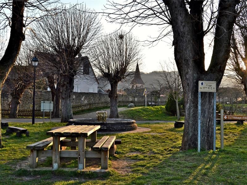 Aires de pique-nique - Les remparts