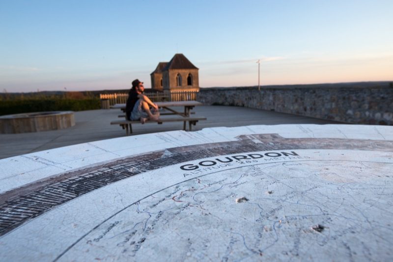 Point de vue de l'Esplanade du Château