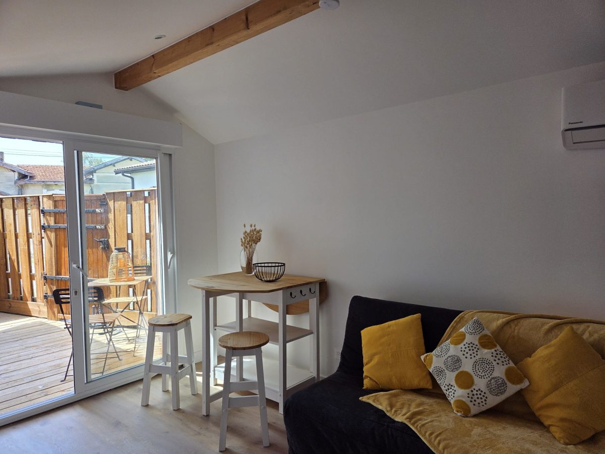 Appartement cosy, entre forêt et plage