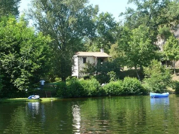 Gîte au bord du Lot - Le Roc de Gerles