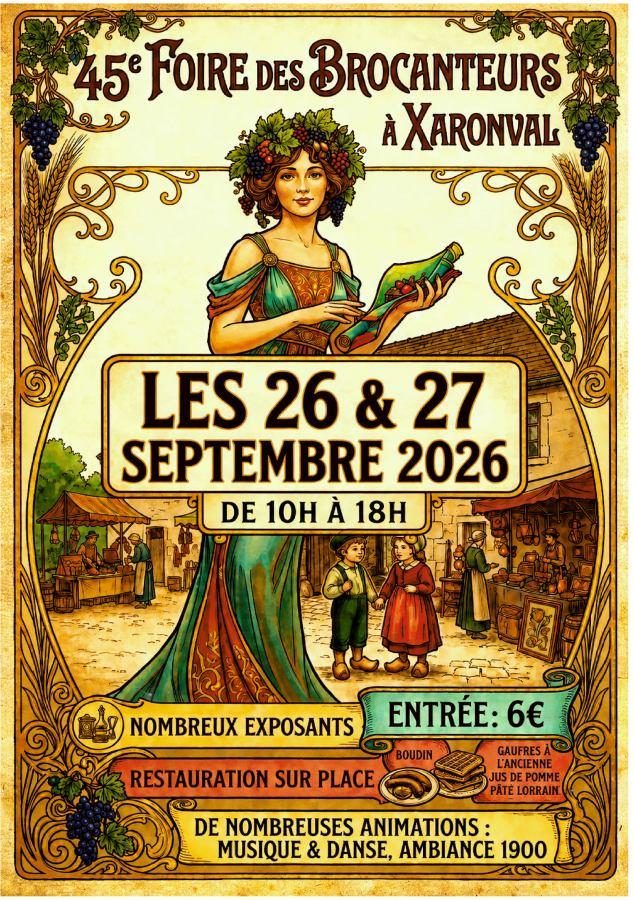 Village 1900 - foire des brocanteurs