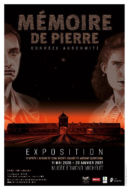 Visite guidée de l’exposition temporaire « Mémoire de pierre. Corrèze – Auschwitz » (Musée Edmond Michelet)
