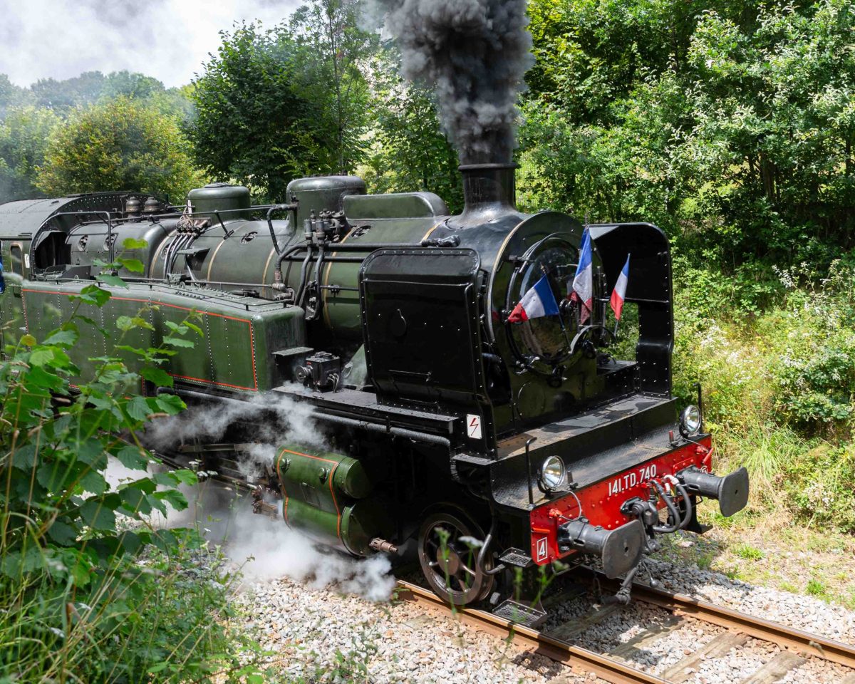 Train touristique à vapeur : Circuit de la Haute vallée de la Vienne - 05 août
