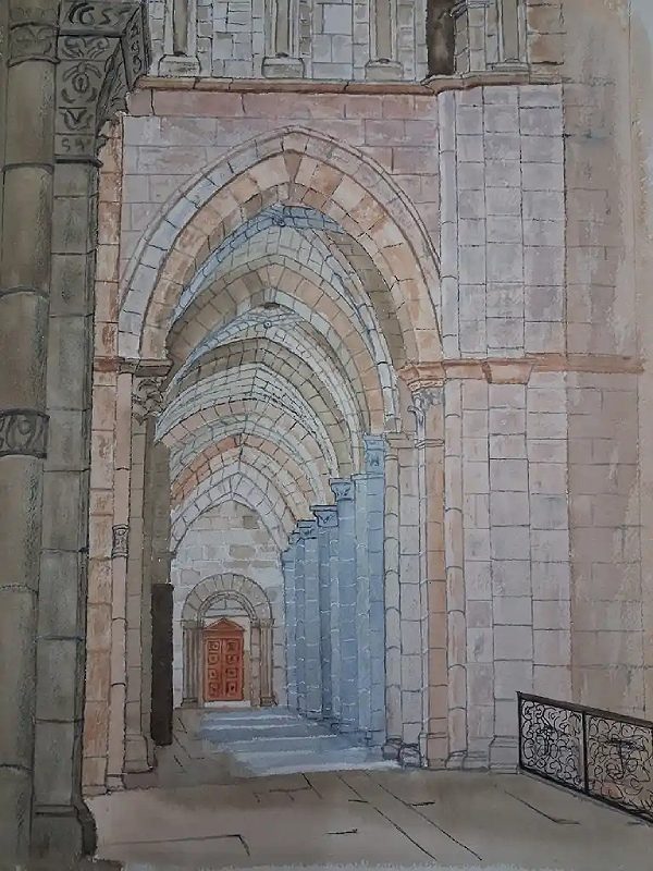 Expositions de peintures de la "Via Francigena"