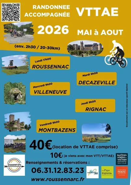 Randonnée en VTTAE
