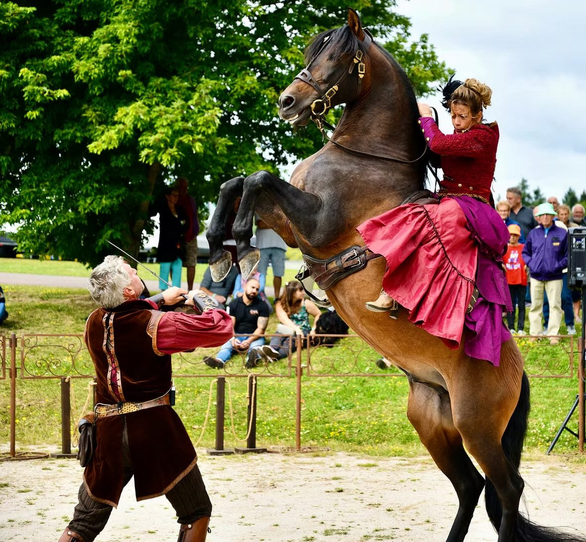 Les jeudis festifs - théâtre équestre à Liourdres