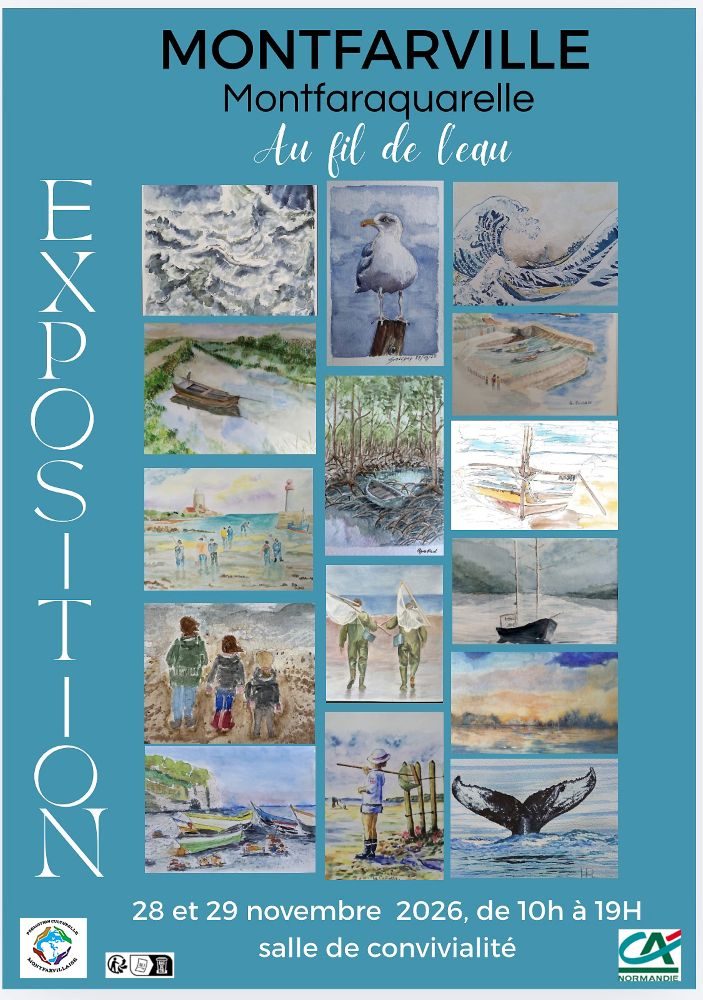 Exposition : Montfaraquarelle au fil de l'eau