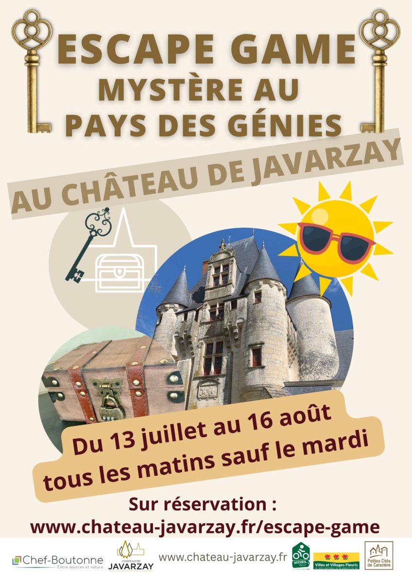 Escape Game "Mystère au pays des génies"