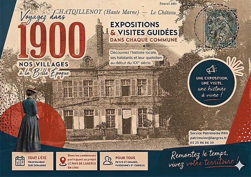 Le Pays de Langres en 1900 : Visites-flash à Chatoillenot