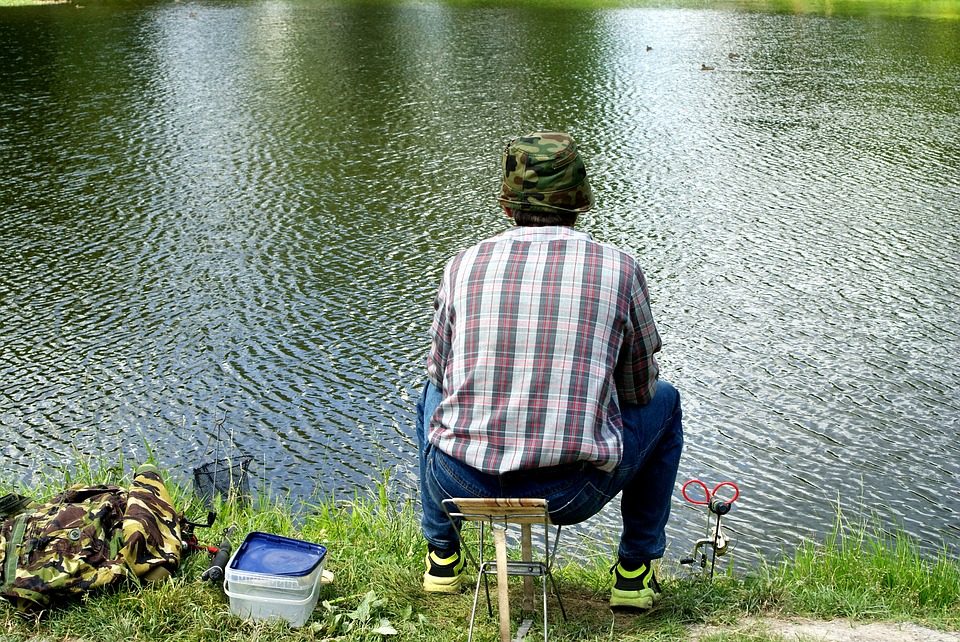 Pêche à l'étang du Moulin-Neuf