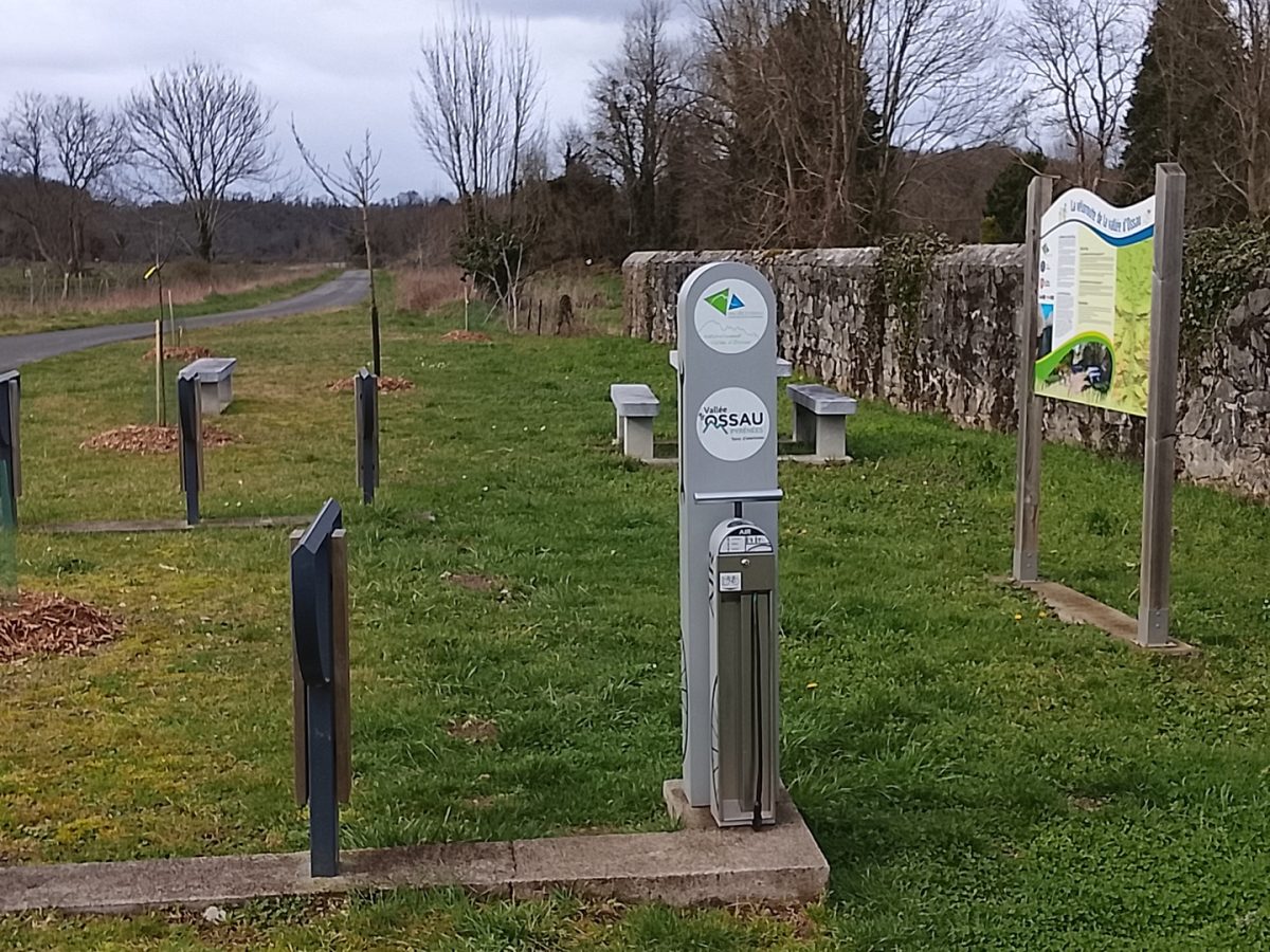 Station de réparation vélos Iseste - Camin d'Aussau